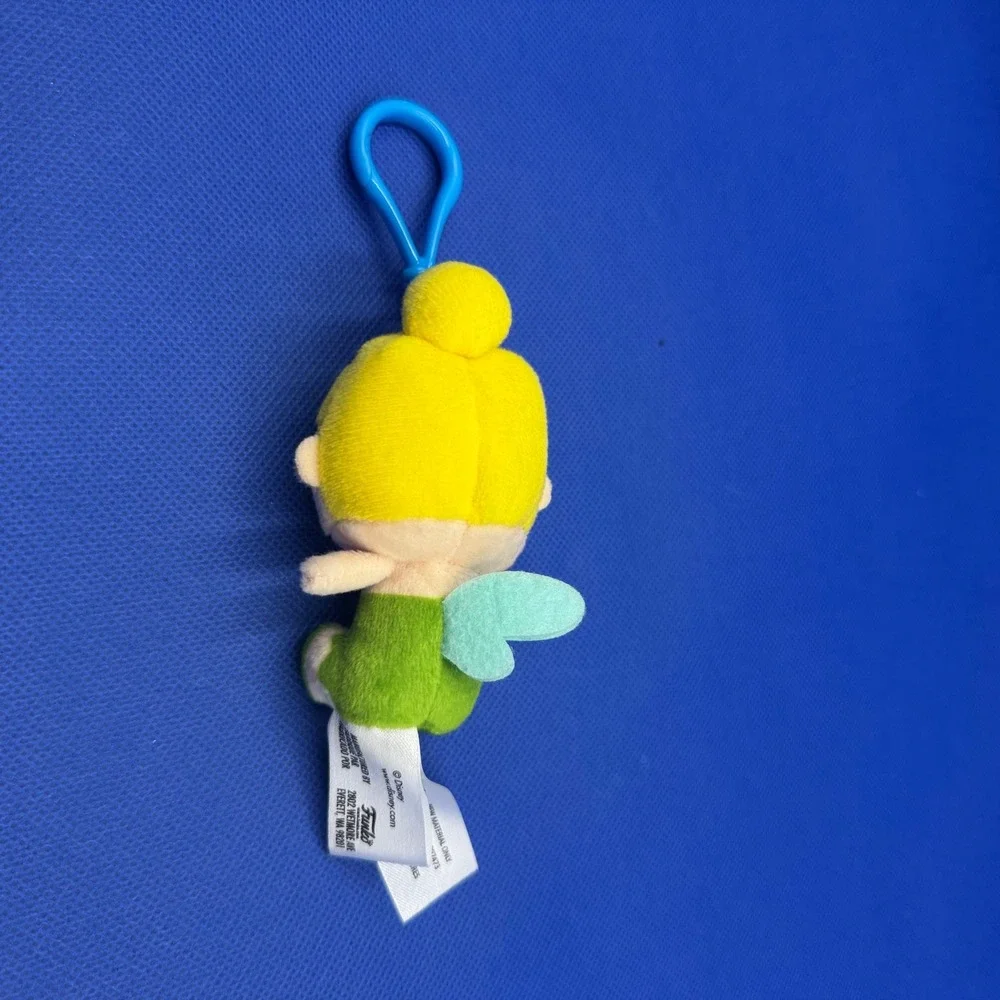 Disney Tinker Bell Funko Plush Keychain Fairy Peter Pan Bag Charm '21 Tinkerbell